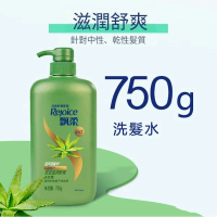 REJOICE/飄柔雙效舒爽洗髮水 家庭裝大容量（蘆薈750g）(平行進口) 