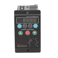 0.04KW 40W 110V Induction Gear Motor Digital Display Speed Controller Variable Speed Gear Motor Speed Controller