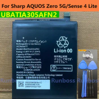 Original High Quality 4570mAh UBATIA305AFN2 Battery For Sharp AQUOS Zero 5G/Sense 4 Lite Mobile Phone