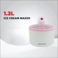 【Ready Stock】Electric Ice Cream Maker 1.2L | Mesin Pembuat Aiskrim Rumah | Automatic Frozen Yogurt G