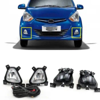 JanDeNing Car Front Fog Light Bumper Lamp assembly kit For Hyundai EON 2010-2012