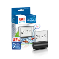 JUWEL's temperature in the water box is higher than pure energy temperature.