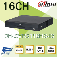 【Dahua 大華】DH-XVR5116HS-I3 16路 1080P人臉辨識 XVR 監視器主機 昌運監視器