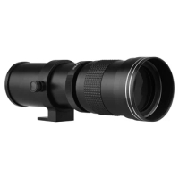 Camera Lens MF Super Telephoto Zoom Lens F/8.3-16 420-800mm T Mount with for Canon Nikon Sony Fujifilm Olympus Cameras Lens