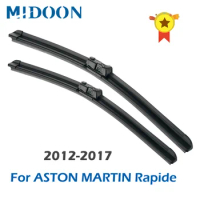 MIDOON Wiper Blades for ASTON MARTIN Rapide Fit Push Button Arms 2012 2013 2014 2015 2016 2017