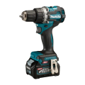 Makita DF002GD201 40V無刷起子電鑽 - 鋰電池式，2.5Ah電池 x 2，64N.m扭力，38mm木頭鑽孔能力