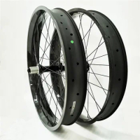 New Guider 26ER Fat Bike Carbon Wheelset 32 Holes Strong Snow Bike Beach Bicycle carbon wheelset