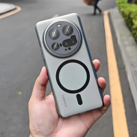 เคส Xiaomi Mi 15 Ultra, ฮาร์ดพีซี, โปร่งใส, บาง, ฝาหลังป้องกันแม่เหล็ก, สำหรับ Xiaomi Mi 15, 14, 13T