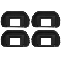 4X Camera Eyepiece Eyecup 18Mm Eb Replacement Viewfinder Protector For Canon Eos 80D 70D 60D 77D 50D 5D 5D Mark Ii