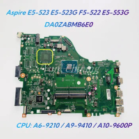 DA0ZABMB6E0 For Acer Aspire F5-522 E5-523G E5-553 E5-553G E5-523 Laptop Motherboard With A6 A9 A10 A12 CPU UMA DDR4 Mainboard