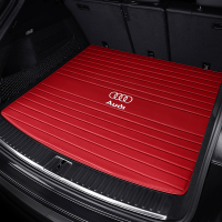Spot parcel post Fully Enclosed Car Foot Mat Suitable for Audi Stripes Trunk Mat