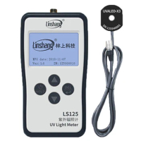 Linshang UVALED-X3 Probe UVA LED Sensor for LS125 UV Power Meter Test Intensity and Energy of UV LED Point Light UV Curin