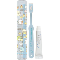 日本製 角落生物 牙刷 牙膏 旅行組 兒童牙刷 盥洗用具 兒童 角落小夥伴 Sanx 正版 J00015267