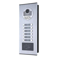 8CH Video Door Phone Intercom System 7inch Record WIFI Doorbell for Apartment/Family