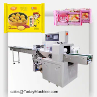 Horizontal Biscuits Pillow Flow Wrapper for Vegetable Chocolate Seafood