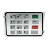 7130110100 ATM machine part Hyosung EPP-8000r Keyboard Ceramic Version