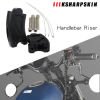 Motorcycle Accessories handlebar riser adapter For HONDA CMX500 CMX300 Rebel500 REBEL 500 Rebel300 Rebel 300 2020 handlebar back