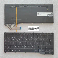 Spanish SP Laptop Keyboard For Fujitsu Lifebook P727 P728 U727 U728 Backlit