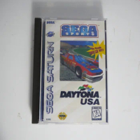 Sega Saturn Copy Disc Game Daytona USA With Manual Unlock Console Game Retro Video Direct Reading Game