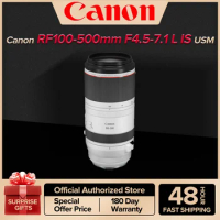 Canon RF100-500mm F4.5-7.1 L IS USM High Performance L-series versatile Super-Telephoto Zoom RF Lens