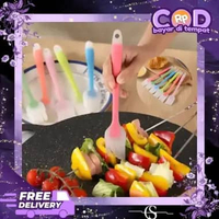 KUAS SILIKON MENTEGA / KUAS KUE DAN ROTI / KUAS BBQ / KUAS SILIKON FOOD GRADE / SILICONE BRUSH / Kua