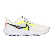 NIKE AIR ZOOM PEGASUS 39 PRM 男慢跑鞋-飛馬 DX1627-100 白黑黃藍粉