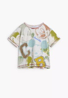 Desigual Mickey Mouse Alphabet T-Shirt