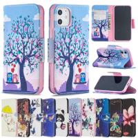 500Pcs/Lot Double-sided Printed Patterns Flip Phone Case For iPhone For Samsung For Huawei For Xiaomi For Nokia For OPPO For LG