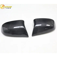 Applicable to to Applicable Bmw New X3x4x5x6 F25f26f15 Carbon Fiber Rearview Mirror Housing Ox Horn Cover