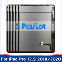 5PCS For iPad Pro 12.9 2018 A1876 A1983 A2014 A1895, 2020 A2229 A2233 A2069 A2232 LCD Touch Digitizer Display Screen Assembly