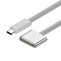 อะแดปเตอร์แม่เหล็กแล็ปท็อป, มืออาชีพ, PD 140W, USB Type C ถึง Magsafe 3 สายชาร์จ, สำหรับ MacBook Air