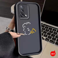 Penutup sarung arnab lembut, aksesori untuk OPPO A74, F19, A95, 4G, F19S, RENO 6 LITE Phone