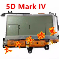 For Canon EOS 80D 90D 6D Mark II , EOS 5D Mark IV Top Cover Small LCD Screen Display With Flex Cable NEW Original