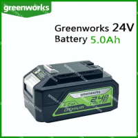 Greenworks 24V 5000mAh Lithium Ion Battery (Greenworks Battery) The original product is 100% brand new 29842 MO24B410 5.0Ah