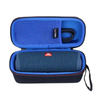 LTGEM Hard Travel Carrying Case For JBL Flip 5 / 4 / 3 Bluetooth Speaker Protective Waterproof Shockproof Case For FLIP 5 Case