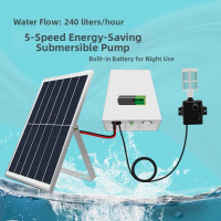 Bơm Nước Đài Quan Sát Chạy Bằng Năng Lượng Mặt Trời 9V 6W/10W, 5 Tốc Độ / Bơm Nước Thức Tích Nhân Tạ