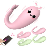 APP Bluetooth Sex Toys for Women Wireless Remote control G-spot Massage 8 Frequency USB charging Monster Pub Vibrator Silicone