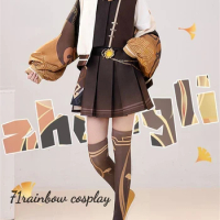 Zhongli Doujin Cosplay Game Genshin Impact Morax Zhongli Cosplay Costume Male Christmas Roleplay Sets Coat+Shirt+Skirt