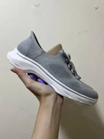 SEPATU WANITA SLIPINS SKECHERS GO WALK 7 - VIA GARY LAVENDER ORIGINAL 125213GYLV 37.5
