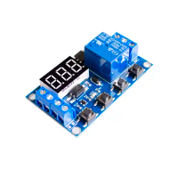 1 Channel 5V Relay Module Time Delay Relay Module Trigger OFF / ON Switch Timing Cycle 999 minutes for Arduino Relay Board Rele