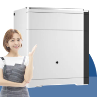 【發億金庫】床頭櫃智慧型保險箱 Lt-5F（白/黑 雙色可選）(指紋 密碼 緊急開啟鑰匙 保險櫃)