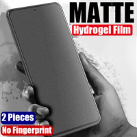 2PCS Matte Hydrogel Film For LG VELVET V60 G5 G6 G7 G8 V20 V30 V40 V50 V60 Wing 5G G8X V50s ThinQ Full Cover Screen Protector