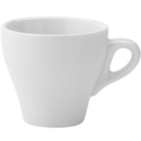 《Utopia》瓷製濃縮咖啡杯(白180ml) | 義式咖啡杯 午茶杯