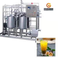 Stainless steel uht milk machine 500l/h milk production line