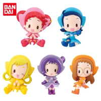 Bandai Genuine Gashapon Toys Hugcots Magical DoReMi Harukaze Doremi Senoo Aiko Segawa Onpu Asuka Momoko Action Figure Toys