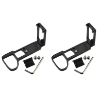 2X Vertical Shoot Hand Grip with Hot Shoe for Sony A9 A7 MARK III A7III A7RIII A7R3 Quick Release L Plate Camera Bracket