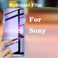 Full Cover Hydrogel Film For Sony Xperia 5 Screen Protector Protective Film For Sony Xperia 5 suitable for J8210, J8270, J9210