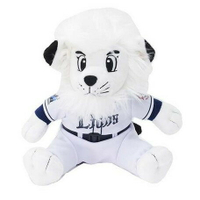 日本 職棒 琦玉 西武獅 坐姿 玩偶 棒球 獅子 白獅 LIONS 娃娃 公仔 日貨 正版授權 J00012027