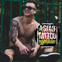 ASIANTATTOO Full Arm BESAR \MACAN - TIGER - HARIMAU\" tatto temporer ORIGINAL asiantattootemporary"