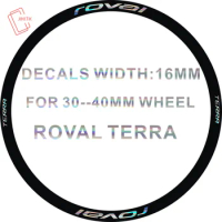 Road Bike ROVAL TERRA CLX Bike Stickers Road Bike Rim Decals Wheel Set Rim Sticker Bike Decals for 30--40mm rim height